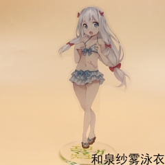 Eromanga Sensei/Izumi Sagiri Acrylic Figure Cute Plate Standing Holder