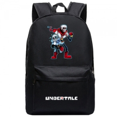 Undertale Cosplay High Quality Anime Backpack Bag Black Travel Bags