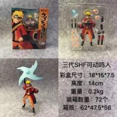 Naruto Uzumaki Naruto Cartoon Model Toy Statue PVC Action Anime Figures 14cm