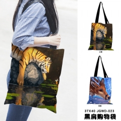 Animal Fashion Anime Colorful Shopping Bag Women Single Shoulder Bags