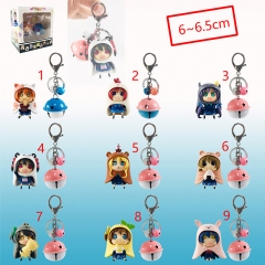 9 Design LoveLive Cosplay Cartoon Decoration Figure Toys Pendant Anime Keychain