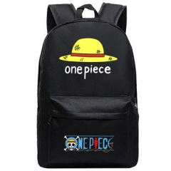 One Piece Cosplay High Quality Anime Backpack Bag Black Travel Bags