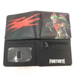Fortnite Cosplay Game Wallets PU Leather Coin Purse Bifold Anime Wallet