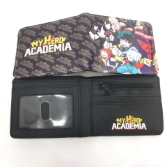 Boku no Hero Academia / My Hero Academia Cosplay Cartoon Wallets PU Leather Coin Purse Bifold Anime Wallet