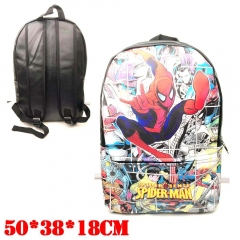 Marvel Comics Spider Man Movie Cosplay School Bags High Capacity Anime Backpack Bag