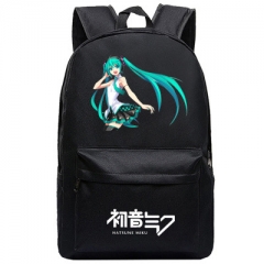 Hatsune Miku Cosplay High Quality Anime Backpack Bag Black Travel Bags