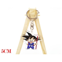 Dragon Ball Z Cartoon Pendant Keychain Kawaii Acrylic Keyring