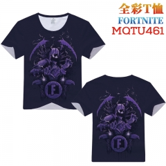 Fortnite Cosplay Cartoon Print Anime Short Sleeves Style Round Neck Comfortable T Shirts