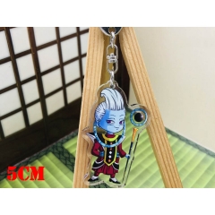 Dragon Ball Z Cartoon Pendant Keychain Kawaii Acrylic Keyring