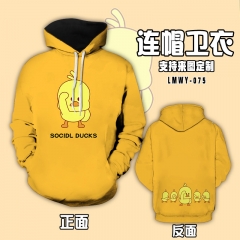Cartoon Hooded Hoodie Fashion Cosplay Print Anime Sweater Hooded Hoodie