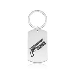 Popular Game Red Dead Redemption Alloy Keychain Cosplay Decoration Keyring