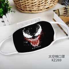 Venom Cosplay Cartoon Mask Space Cotton Anime Print Mask