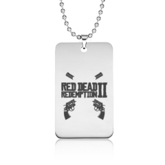 Popular Game Red Dead Redemption Alloy Necklace Cosplay Decoration Necklace