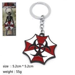 Resident Evil Cosplay Cute Hot Movie Decoration Pendant Anime Keychain
