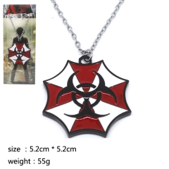 Resident Evil Cosplay Cute Hot Movie Decoration Pendant Anime Necklace