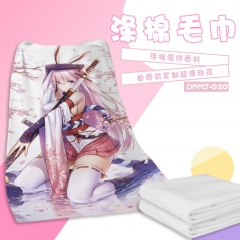 MmiHoYo / Honkai Impact Soft Cartoon Bath Towel Fancy Towel Fashion Comfortable Anime Towel