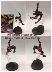 Deadpool Red Movie Model Toys Statue Anime PVC Figure 23cm