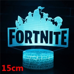 Fortnite Game 3D LED Nightlight Seven Colors Change Touch Anime Acrylic Standing Plates