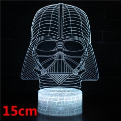 Star Wars 3D LED Nightlight Seven Colors Change Touch Anime Acrylic Standing Plates