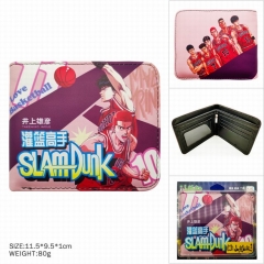 Slam Dunk Cosplay Cartoon Purse Anime Short Folding Wallet