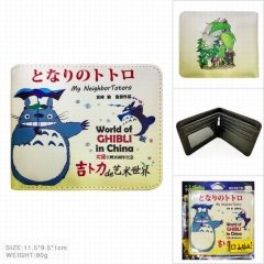 My Neighbor Totoro Cosplay Cartoon Purse Anime Short Folding Wallet