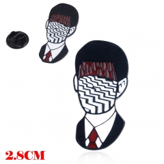 Twin Peaks Cosplay Movie Decoration Alloy Badge Pin Anime Brooch