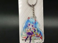 Hatsune Miku Cosplay Cartoon Pendant Acrylic Anime Keychain