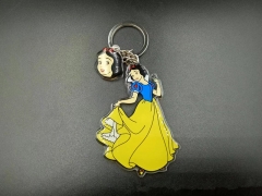 Disney Princess Cosplay Movie Cartoon Pendant Acrylic Anime Keychain