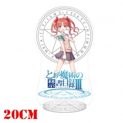 To_Aru_Majutsu_no_Index Anime Shirai Kuroko Acrylic Standing Decoration