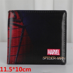 Super Hero Spider Man Bifold Wallets PU Leather Short Wallet