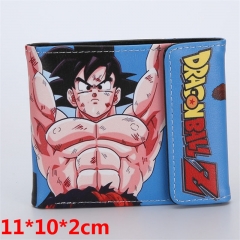 Dragon Ball Z Short Wallets PU Leather Cartoon Wallet