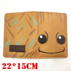 Marvel Comics Guardians of the Galaxy Movie Cosplay Anime Passport Book Card Bag Wallet