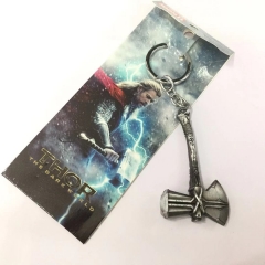 2 Colors The Avengers Movie Small Size Cosplay Cartoon Keyring Alloy Decoration Pendant Anime Keychain