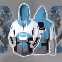New Arrival Cybercop 3D Print Movie Cosplay Hooded Hoodie Fashion Anime Thick Warm Hoodies