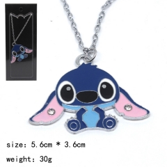 Lilo and Stitch Movie Cartoon Cosplay Decoration Pendant Anime Necklace