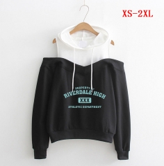 3Colors 2019 Fashion Riverdale For Adult Cosplay 3D Print Strapless Shoulder Casual Style Hooded Anime Long Sleeves Hoodie