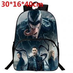 Marvel Comics Venom Movie Terylene Backpack Cosplay Travel Bag