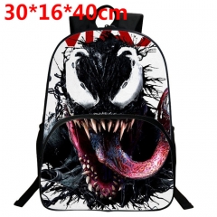 Marvel Comics Venom Movie Terylene Backpack Cosplay Travel Bag