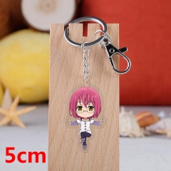 The Seven Deadly Sins Gowther Cartoon Pendant Key Ring Transparent Anime Acrylic Keychain