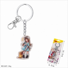 Cells at Work Cosplay Cartoon Decoration Key Ring Pendant Acrylic Anime Keychain