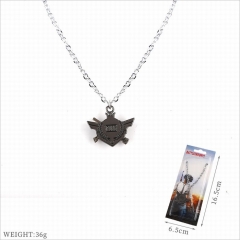 Playerunknown's Battlegrounds Game Cosplay Cartoon Decoration Neck Pendant Alloy Anime Necklace