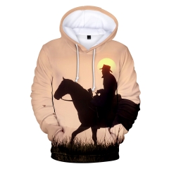 RED DEAD REDEMPTION Game Fashion 3D Hooded Long Sleeves Hoodie