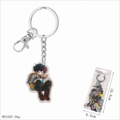 Boku no Hero Academia/My Hero Academia Midoriya Izuku Cosplay Cartoon Decoration Key Ring Pendant Acrylic Anime Keychain
