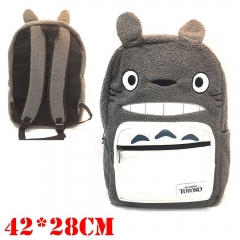 My Neighbor Totoro Cosplay Cartoon Student Anime Plush Backpack Bag