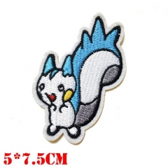 Wholesale Pokemon Pachirisu Cartoon Cloth Patch Kawaii Anime Stickers