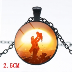 2Colors 2019 Alita: Battle Angel Cosplay Decoration Alloy Anime Necklace Fashion Cool Design Necklace