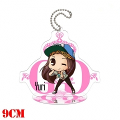 Korean Star Girls' Generation Anime Double Sided Acrylic Standing Decoration Keychain