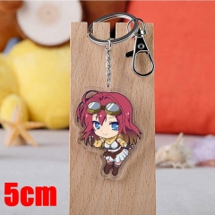 No Game No Life Anime Acrylic Keychain Cute Keyring