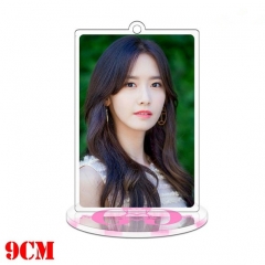 Korean Star Girls' Generation Anime Double Sided Acrylic Standing Decoration Keychain