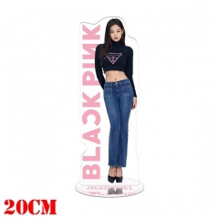 Korean Star Black Pink Acrylic Figure Fancy Anime Standing Plate